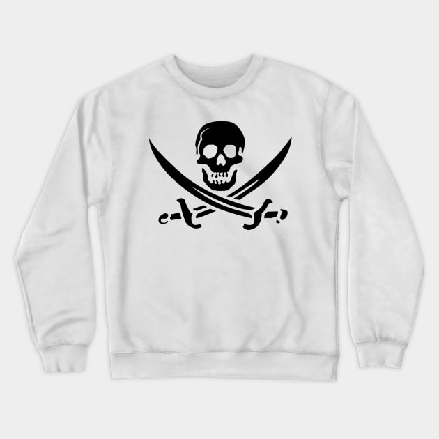 Jolly Roger Crewneck Sweatshirt by AlexPDJ